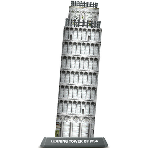 DIY 3D Stainless Steel Metal Puzzle Laser Cut-Italy Pisa