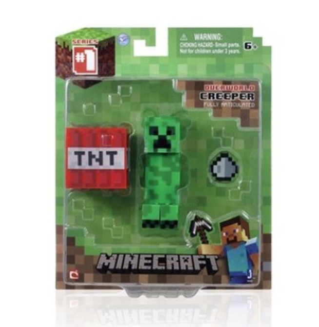 Minecraft Series 1 Creeper Action Figure Overworld