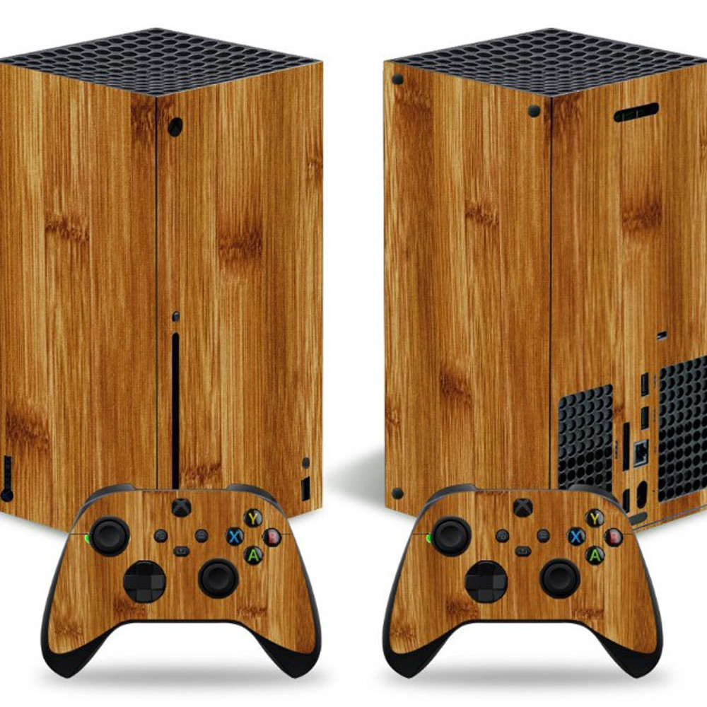Xbox Series X Decal Set - Wood