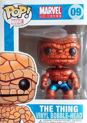 Funko Pop The Thing (Metallic) Black Eyes #09 Vinyl Figure