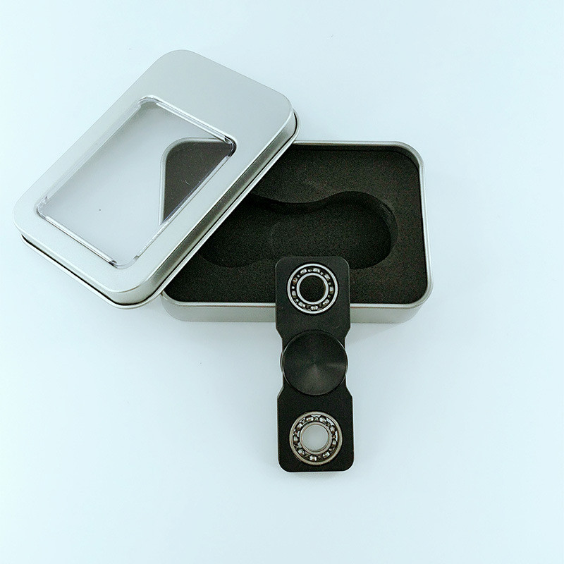 Metal Rectangle Shaped Excellent Spin Fidget Spinner