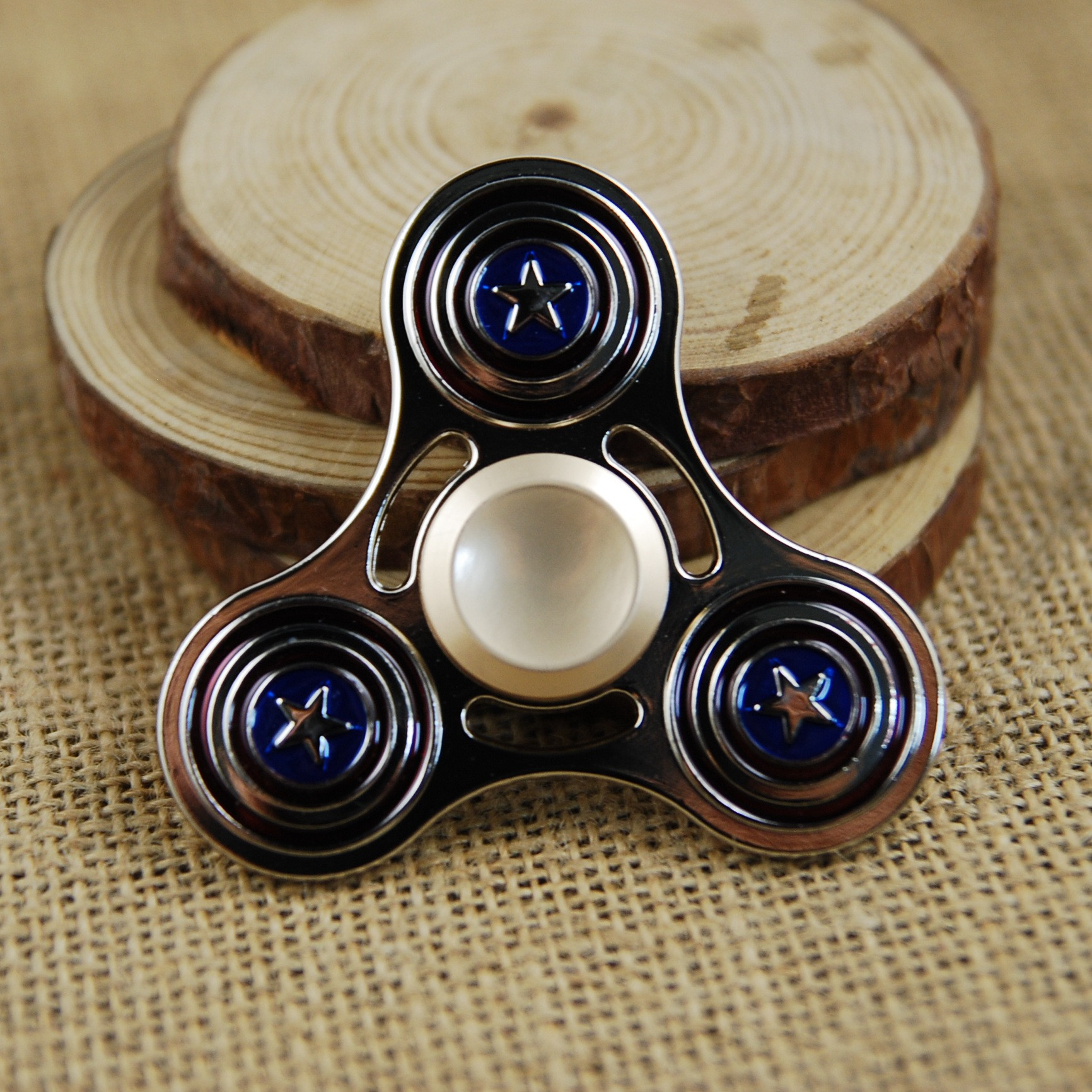 Captain America Small Logo Fidget Spinner
