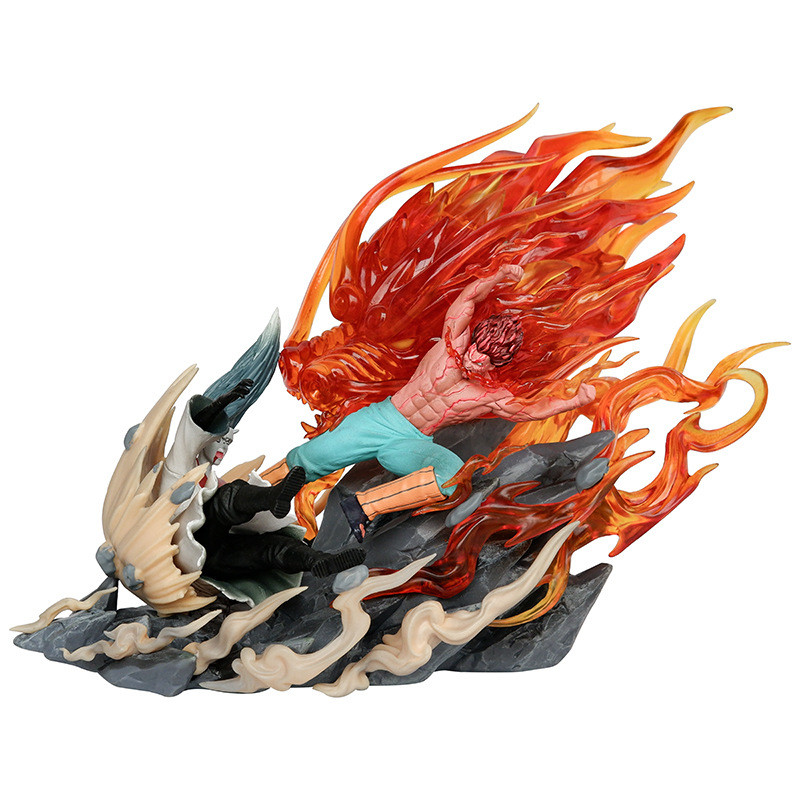 Naruto Shippuden Might Guy Eight Gates Vs Madara Figure Statue