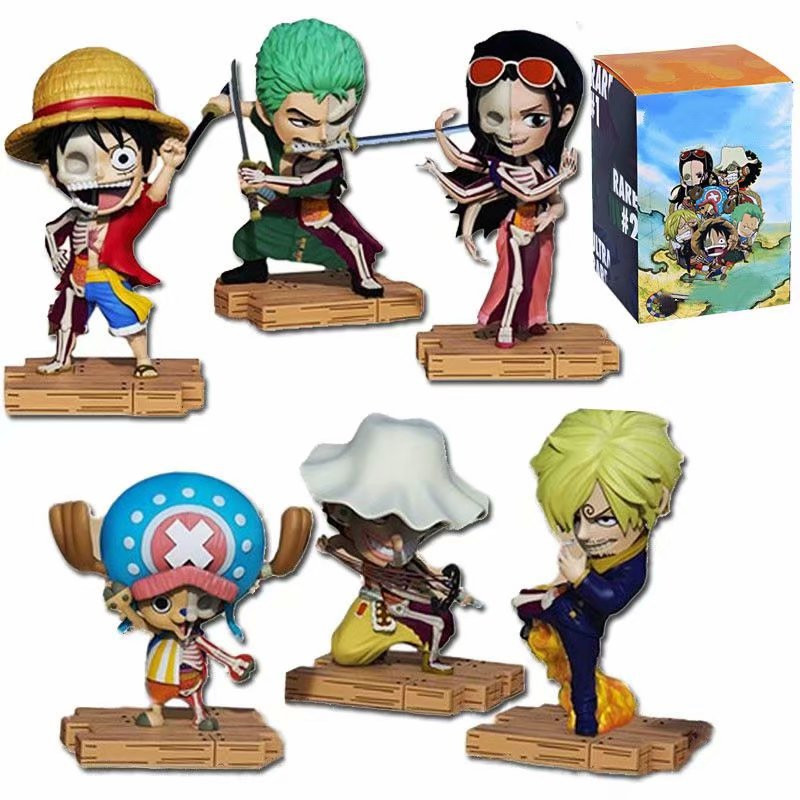One Piece Freeny's Hidden Dissectibles Wave Collection Figure Statue Complete Set