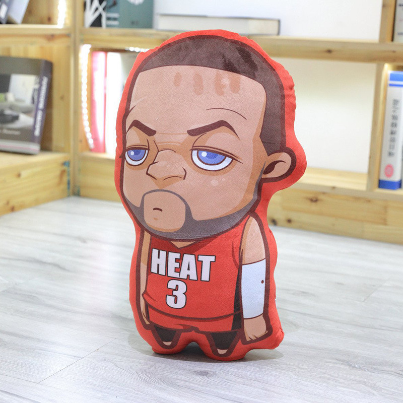 NBA Dwyane Wade Pillow Plush Toy