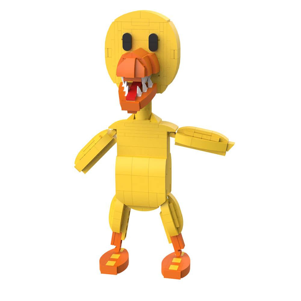 Rainbow Friends Yellow MOC Building Block Bricks 327 pcs