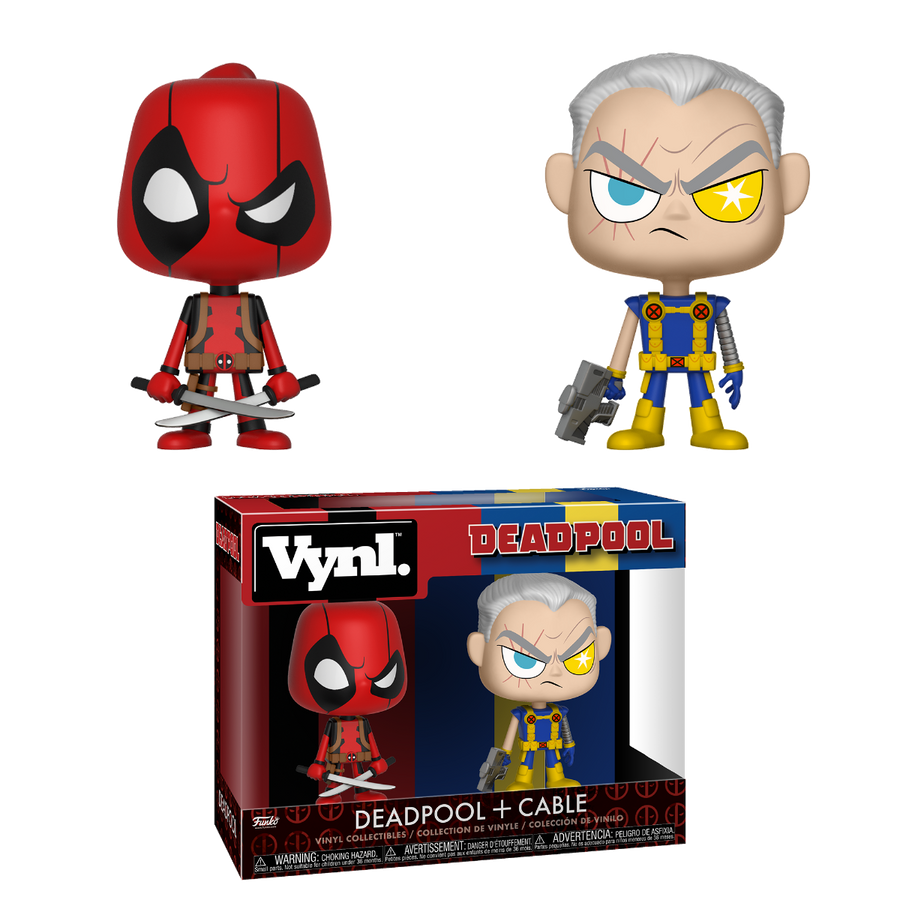 Funko VYNL: Marvel Comics - Deadpool & Cable Vinyl Figure Set
