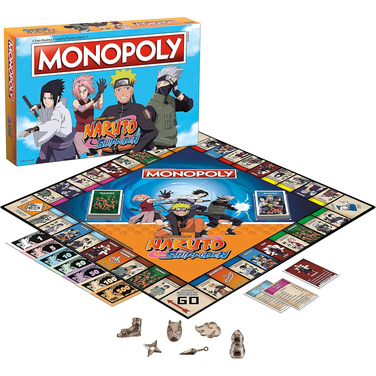 Monopoly Naruto Board Game