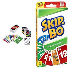 Skip Bo UNO Card Game