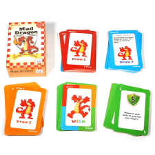 Mad Dragon: Children Anger Control Fast-Paced Therapeutic Functional Card Game