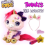 Shimmer Stars Plush Pet You Can Decorate Bubble Pink Pet