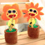 Sunflower Toy Singing  Dancing Flower Pot