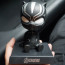 Black Panther Shaking Head Figure Car Decoration Accessories
