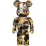 Bearbrick Mastermind vs Bape 400% Yellow Camo Figure 28cm 11.02inches