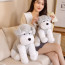 Grey Schnauzer Plush Toy 45cm 17.7inches