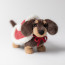 Jellycat Winter Warmer Otto Sausage Dog Soft Stuffed Plush 15cm 5.90inches