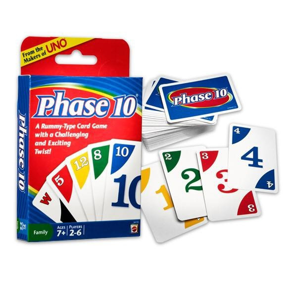 UNO Phase 10 Card Game