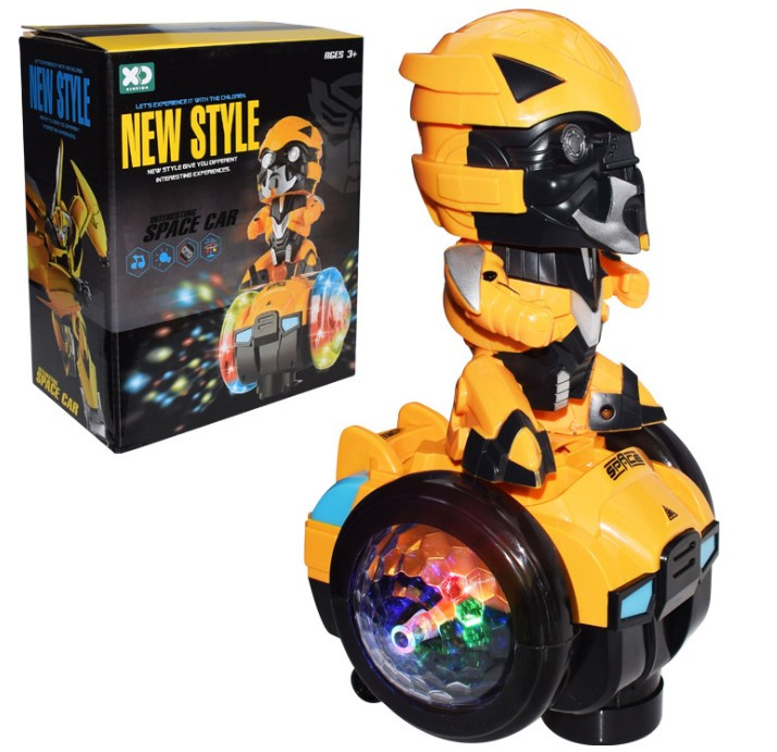 Self Driving Disco Lights Robot Bumblebee
