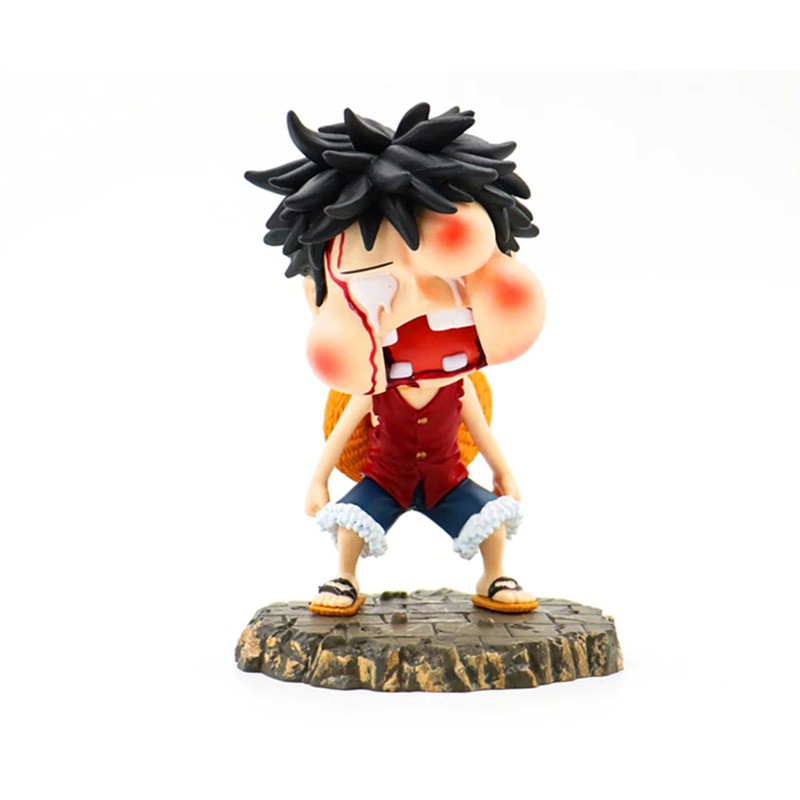 One Piece Luffy Q Version Fighting Figure