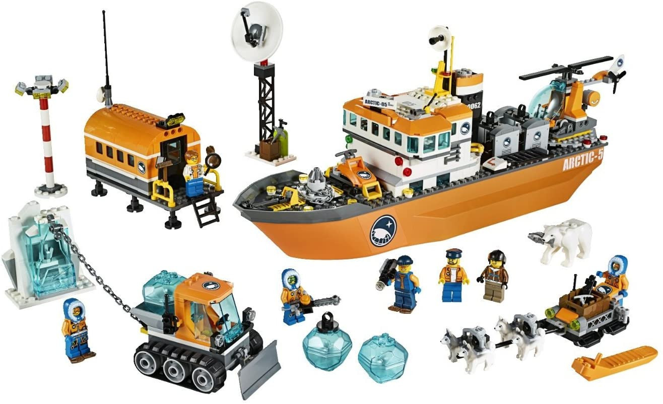 City Ice Breaker Ship 60062 Brick Building Kit