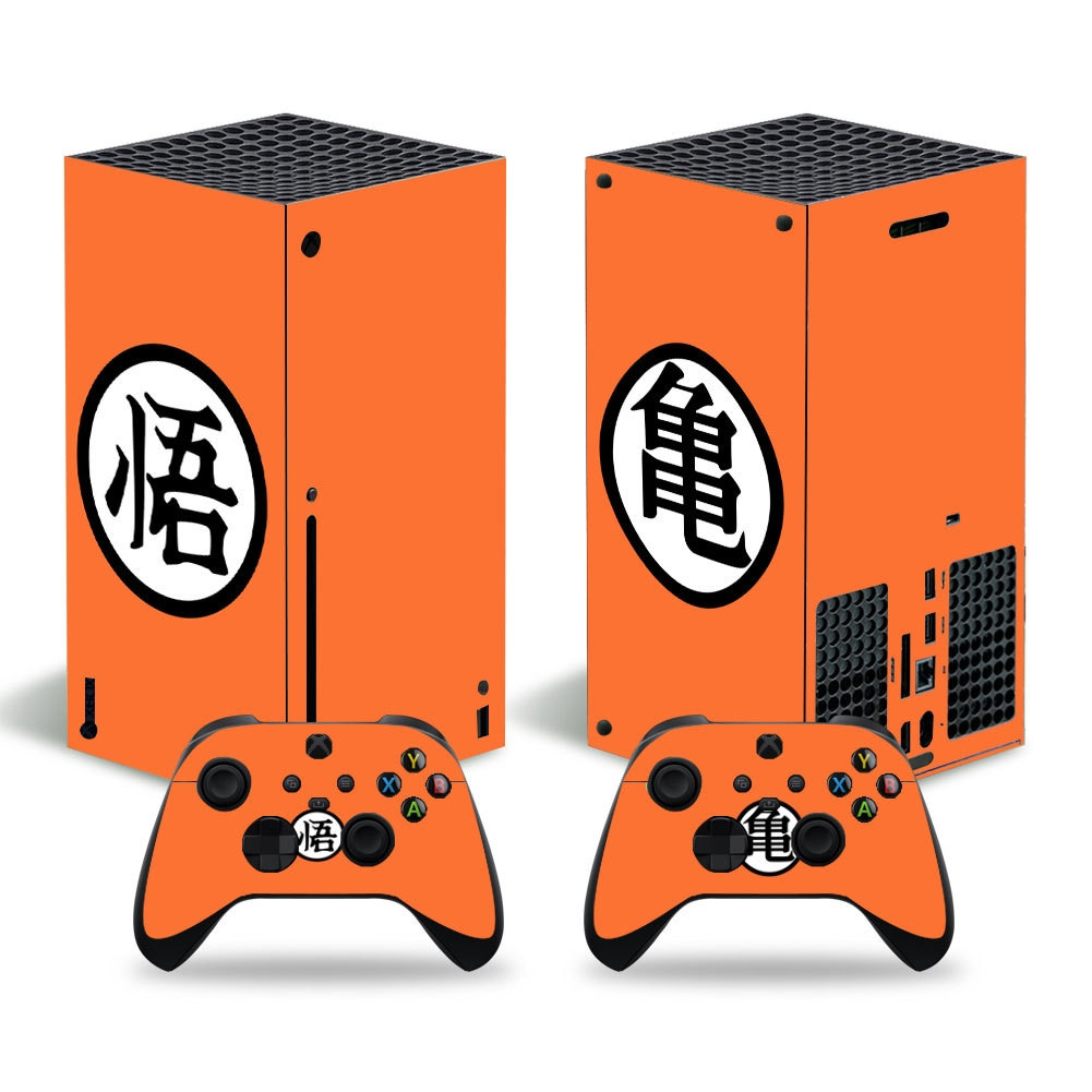 Xbox Series X Decal Set - Goku Dragon Ball Z
