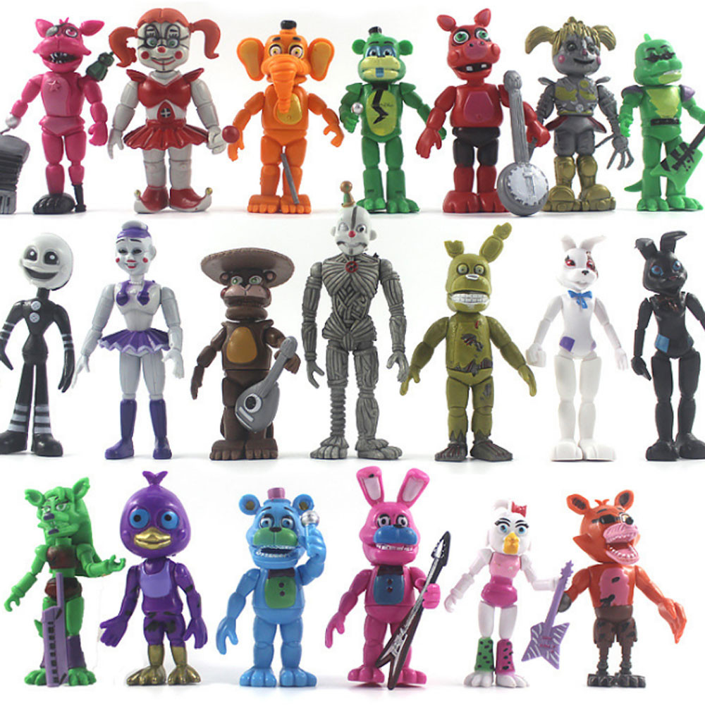 Five Nights at Freddy's Action Figures 20Pc Complete Collection
