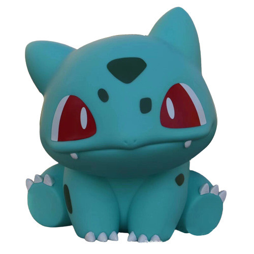 Cute Bulbasaur Sitting Pose From Pokemon Oversized Figure Statue