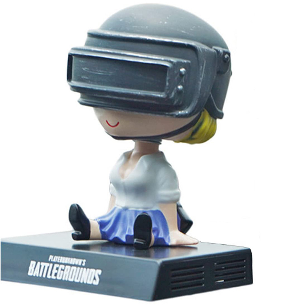 PUBG Battlegrounds Girl Shaking Head Figure Car Decoration Accessories