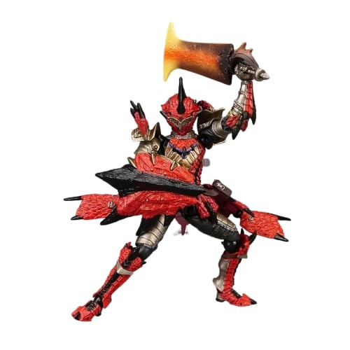 Amazing Yamaguchi Revoltech Monster Hunter Swordsman Laeus Action Figure