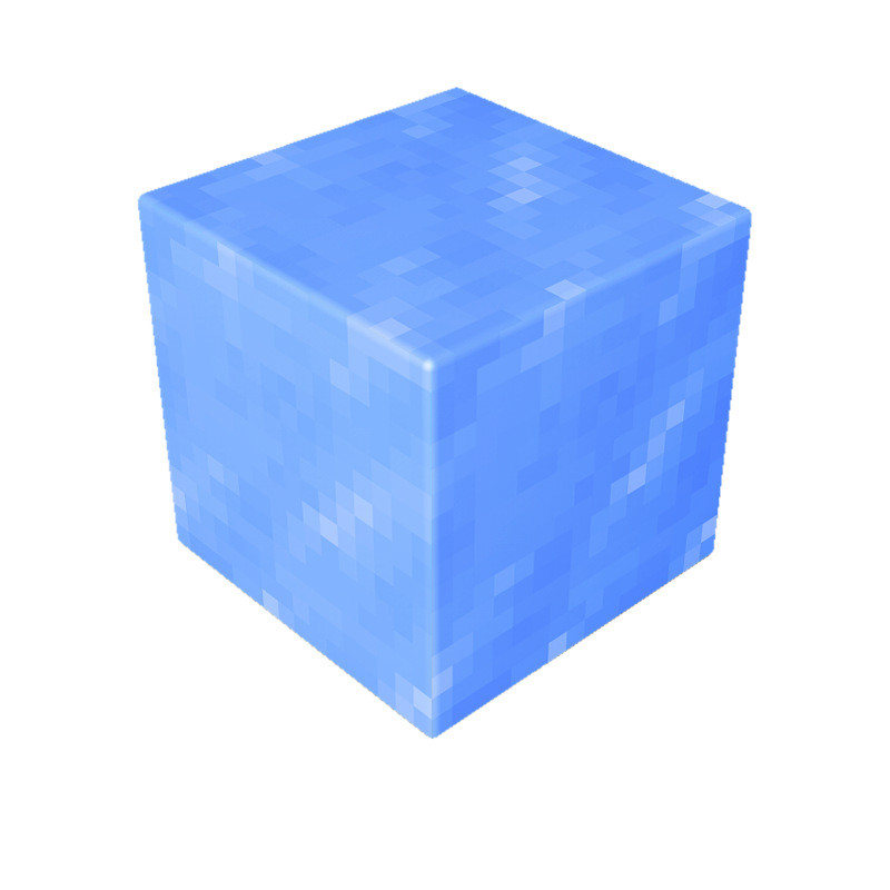 Minecraft Magnetic Ice Blocks Kit Toy 3 Pcs Set