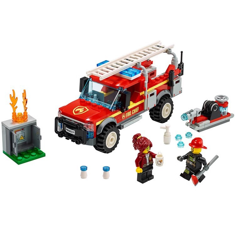 City Fire Chief Response Truck 60231 Brick Building Kit