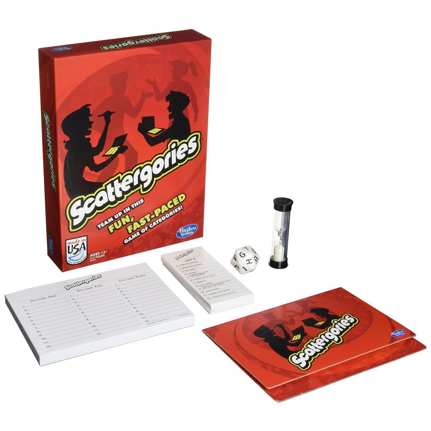Scattergories: Party Fast Paced Word Dice Rolling Card Game