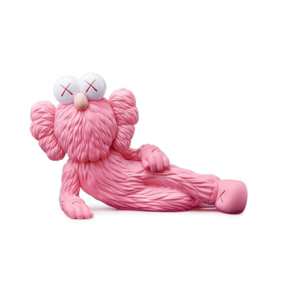 KAWS Time Off Open Edition Vinyl Figure 18cm 7.08inches Pink