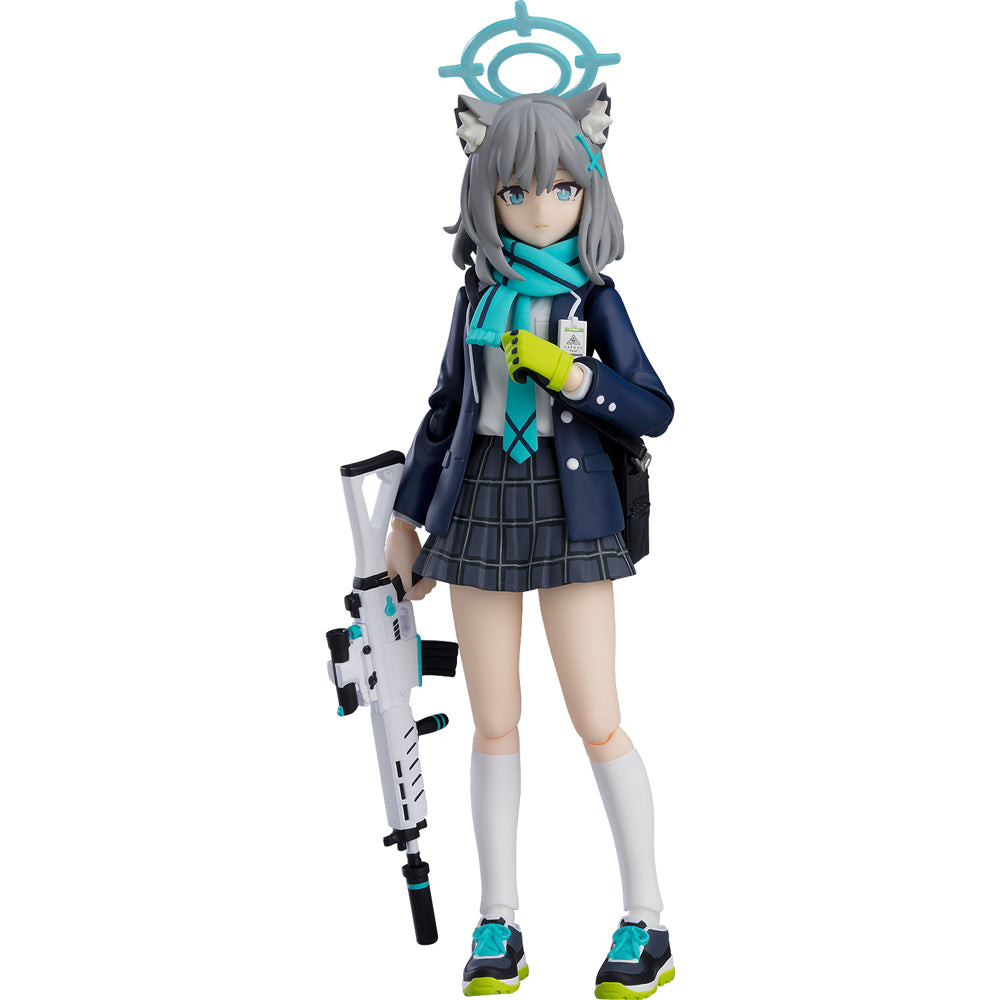 Max Factory Figma 567 Shiroko Sunaookami Blue Archive Action Figure 14cm 5.5inches