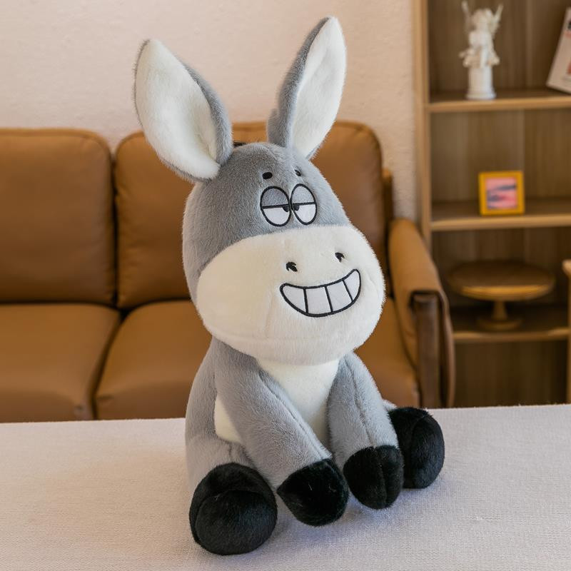 Silly Donkey Soft Stuffed Plush Multiple Sizes