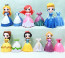 Disney Princess 6 Character Collection Banpresto Q Posket