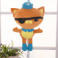 Octonauts Octoplush Plush Kwazii Kitten 50cm