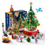 Christmas Tree Set With Lighting Effect Custom Brick Building Kit