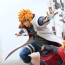 Naruto Uzumaki Jiraiya Minato Namikaze From Naruto Deluxe GK Figure Statue