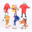 Sonic The Hedgehog Doctor Eggman Sonic Figure Set 6 Pcs