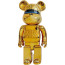 Bearbrick Sorayama Gold 400% Figure 28cm 11.02inches