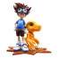 Digimon Taichi Yagami & Agumon Figure Statue 16cm 6.3inches