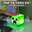 Paladone Minecraft Charged Creeper Light with Creeper Sounds Desk Light Nightlight