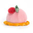 Jellycat Pretty Patisserie Dome Framboise Soft Stuffed Plush 6cm 2.36inches
