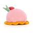 Jellycat Pretty Patisserie Dome Framboise Soft Stuffed Plush 6cm 2.36inches
