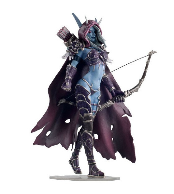 World of Warcraft Forsaken Queen Sylvanas Windrunner Action Figure Kid Toy 5.5"