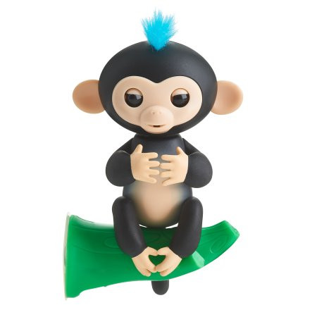 Finger Monkey - Interactive Baby Monkey Finn Black