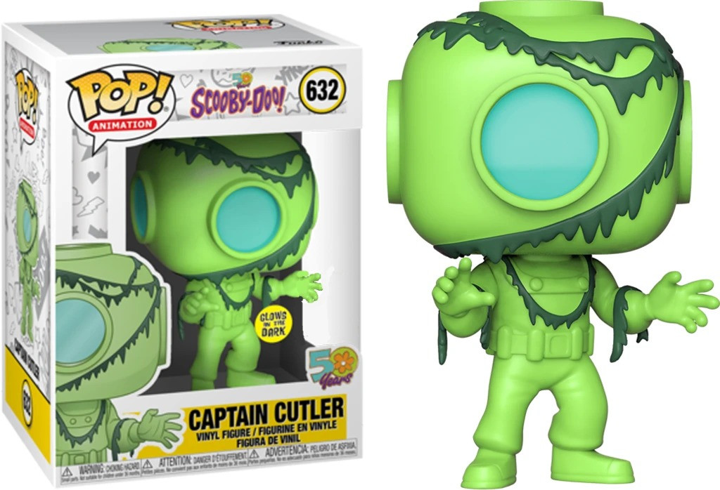 Funko Pop  Scooby-Doo Captain Cutler Popcultcha Figure #632