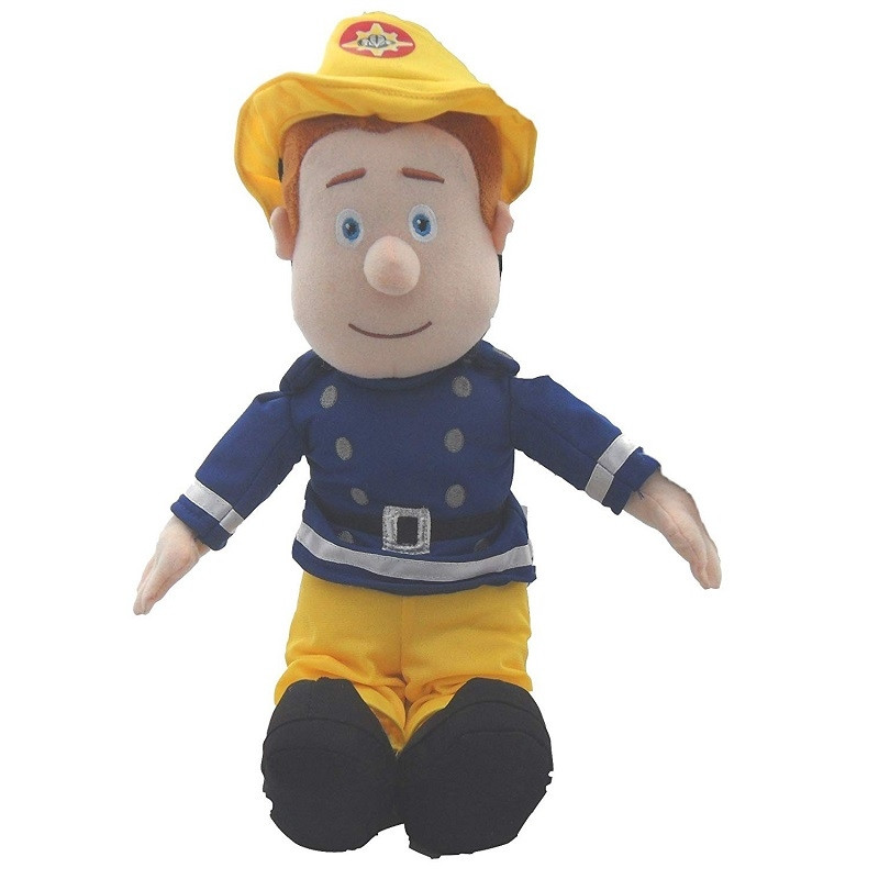 Simba Fireman Sam Soft Toy with Helmet Plush 45cm