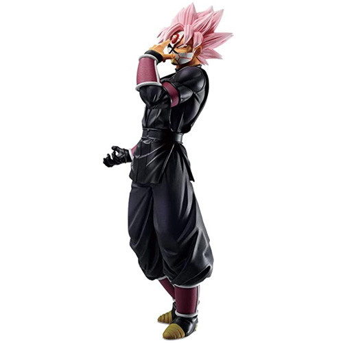 Bandai Ichiban Kuji Dragonball Super Heroes Black Goku Super Saiyan Rose Masked Figure Statue